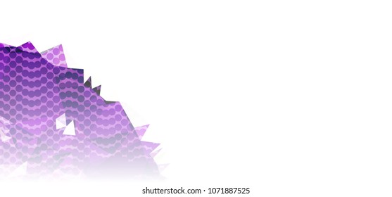 Abstract modern background for horizontal banner, texture, flyer, layout, postcard. Vector clip art