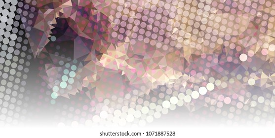 Abstract modern background for horizontal banner, texture, flyer, layout, postcard. Vector clip art
