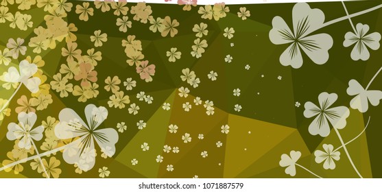 Abstract modern background for horizontal banner, texture, flyer, layout, postcard. Vector clip art