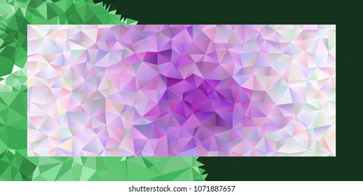 Abstract modern background for horizontal banner, texture, flyer, layout, postcard. Vector clip art