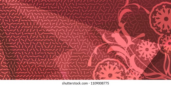 Abstract modern background for horizontal banner, texture, flyer, layout, postcard. Vector clip art