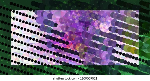Abstract modern background for horizontal banner, texture, flyer, layout, postcard. Vector clip art
