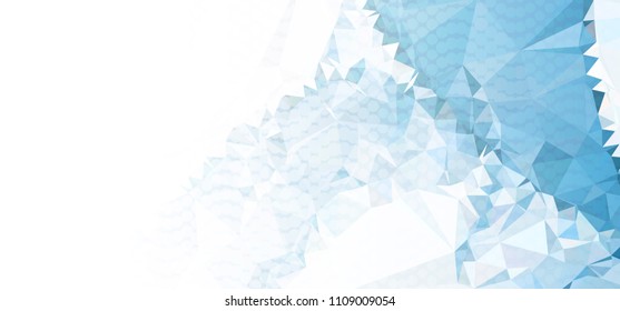 Abstract modern background for horizontal banner, texture, flyer, layout, postcard. Vector clip art