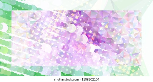 Abstract modern background for horizontal banner, texture, flyer, layout, postcard. Vector clip art