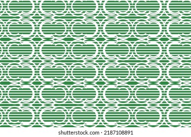 abstract modern background with horizontal green shape geometric pattern elements. Abstract vector retro illustration easy to edit and customize.