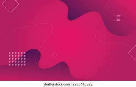 Abstract Modern Background or Landing Page with Motion Waves Fluid Liquid Element