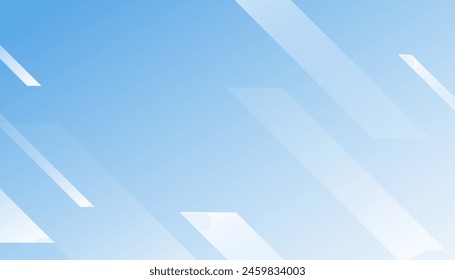 Abstract Modern Background with Memphis Element and Blue Gradient Color. Color Gradient for Website Landing Page