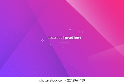 Abstract Modern Background with Motion Diagonal Tilt Lines Element and Purple Blue Gradient Color