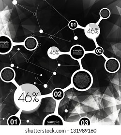 abstract modern background  for options, can be used for website, info-graphics, banner.