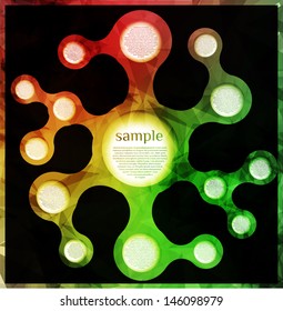 abstract modern background for options, can be used for website, info-graphics, banner.