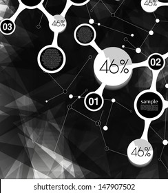 abstract modern background  for options, can be used for website, info-graphics, banner.