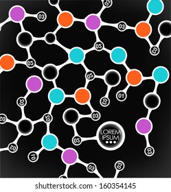 abstract modern background for options, can be used for website, info-graphics, banner.