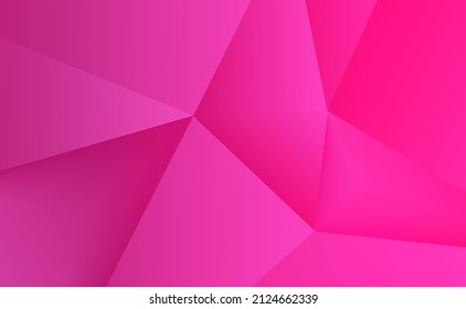 Abstract .Modern background. Pink polygon background. vector.