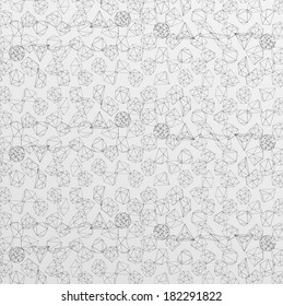 Abstract modern background with polygonal seamless pattern
