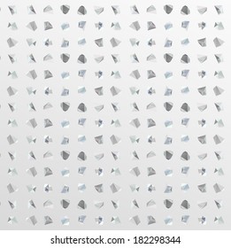 Abstract modern background with polygonal seamless pattern