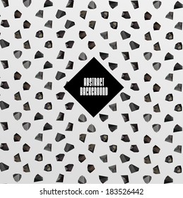 Abstract modern background with polygonal seamless pattern