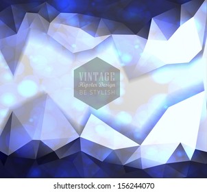 Abstract modern background with polygons.