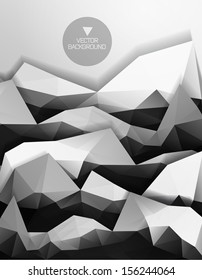 Abstract modern background with polygons/ design
