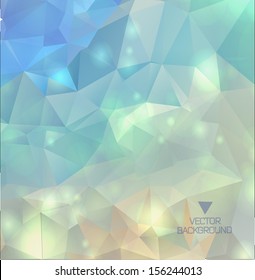 Abstract modern background with polygons/ geometric wallpaper