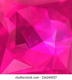 Abstract modern background with polygons illustration
