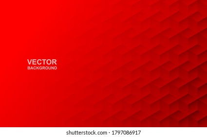 Abstract .Modern background. Red polygon background. vector.