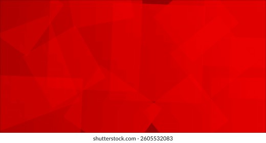 Abstract .Modern background. Red polygon background. vector.