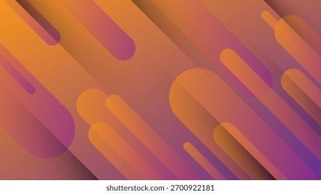 Fondo moderno Abstractas con estilo retro y degradado de color naranja púrpura