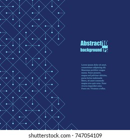 Abstract modern background with rhombus. Eps10 Vector illustration