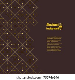 Abstract modern background with rhombus. Eps10 Vector illustration