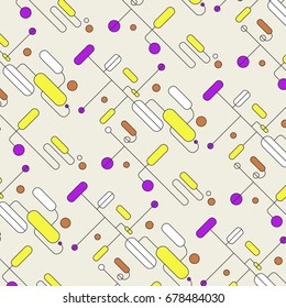 Abstract modern background with shapes geometric elements.