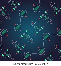 Abstract modern background with shapes geometric elements.