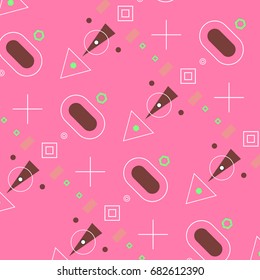 Abstract modern background with shapes geometric elements.
