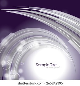 Abstract Modern Background. Shiny Purple Illustration with Sparkles.