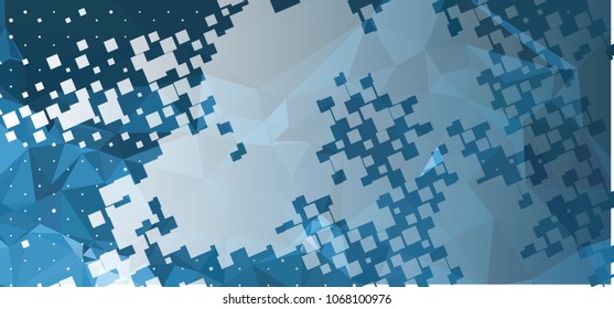 Abstract modern background. Spotted halftone effect. Vector clip art