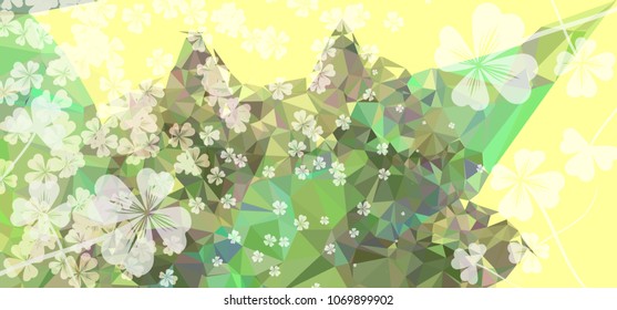 Abstract modern background. Spotted halftone effect. Vector clip art