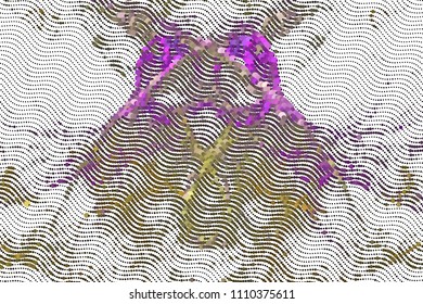 Abstract modern background. Spotted halftone effect. Dots, circles. Vector clip art