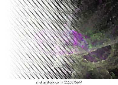 Abstract modern background. Spotted halftone effect. Dots, circles. Vector clip art
