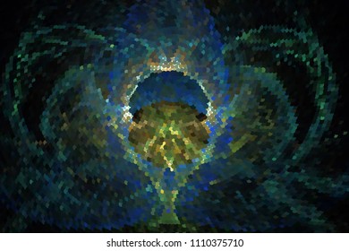 Abstract modern background. Spotted halftone effect. Dots, circles. Vector clip art