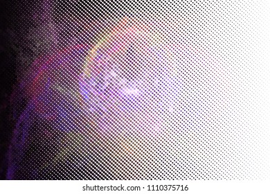Abstract modern background. Spotted halftone effect. Dots, circles. Vector clip art