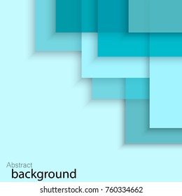 Abstract modern background. squares, colored 3d, layers.