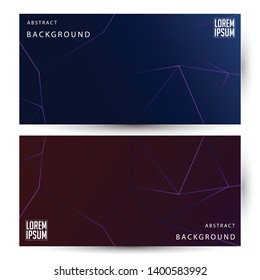 Abstract modern background template. Modern look banner template illustration. Abstract background design