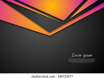 Abstract modern background. Vector design