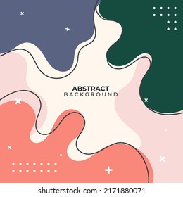 Abstract Modern Background Vector Illustration 
