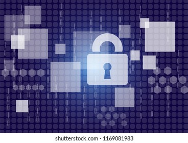 Abstract modern background Vector technology style Illustration