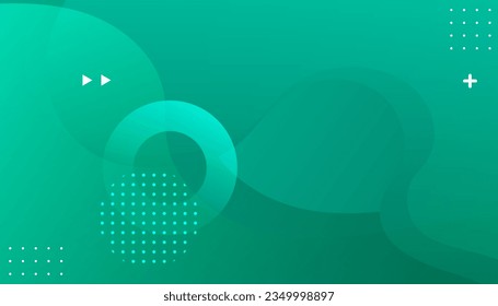 Abstract Modern Background with Vibrant Green Yellow Color Gradient. Fit for presentation design. website, basis for banners, wallpapers, brochure, posters
