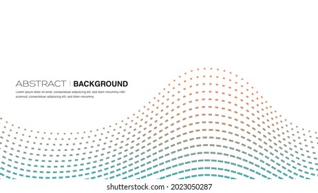 Abstract modern background with waves lines