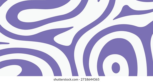 Fondo moderno Abstractas con patrón de líneas onduladas, EPS10