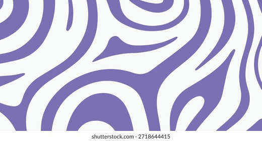 Fondo moderno Abstractas con patrón de líneas onduladas, Ilustración vectorial