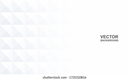 Abstract .Modern background. White polygon background. vector