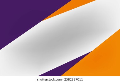 Abstract modern background. Yellow and purple gradient decoration. Color template and presentation design